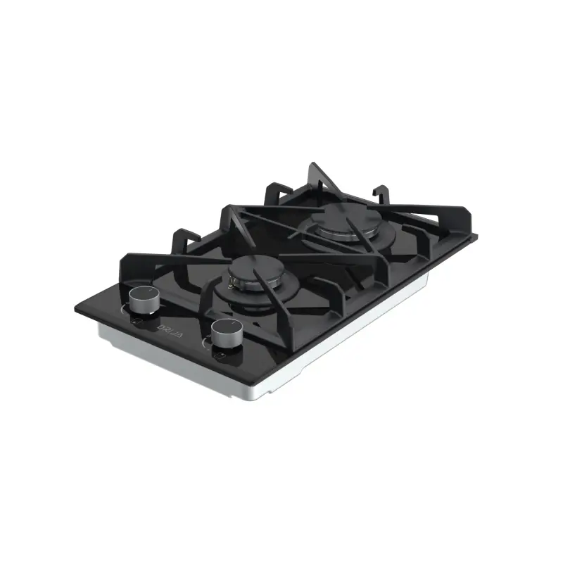 ESTUFA EMPOTRABLE DRIJA A GAS TOSCANA30 DE 29.4CM CON 2 QUEMADORES